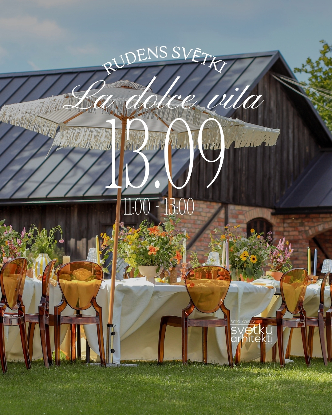 La Dolce Vita Event Poster